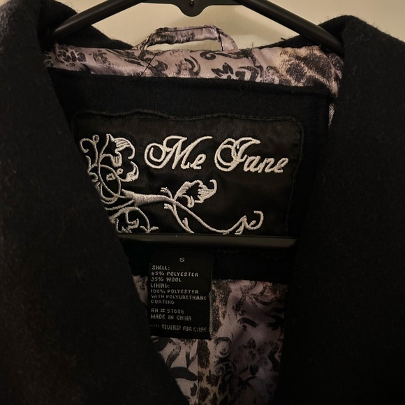 Me Jane double breasted peplum coat size S - Picture 6 of 8